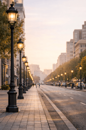 De farola en&nbsp;farola